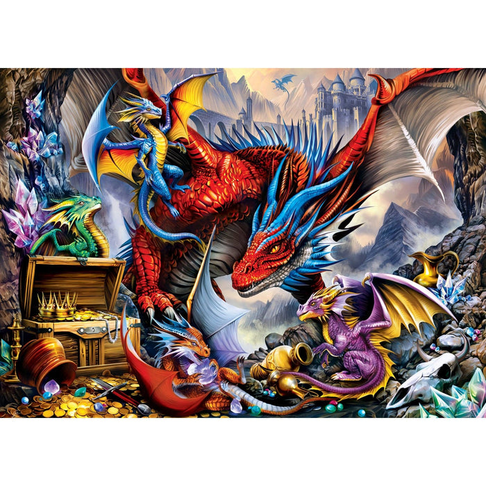 Glow in the Dark - Dragon's Horde 1000 Piece Jigsaw Puzzle - for just $16.99! 