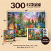 Campside - Moonlight Camping 300 Piece EZ Grip Jigsaw Puzzle - for just $14.99! 