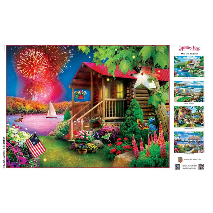 Memory Lane - Summer Celebration 300 Piece EZ Grip Jigsaw Puzzle - for just $14.99! 