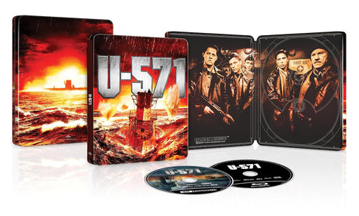 U-571 - Limited Edition Steelbook (4K Ultra HD + Blu-ray + Digital) - for just $49.99! 