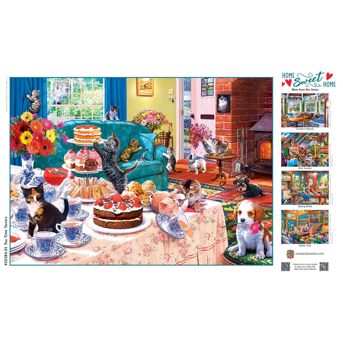 Home Sweet Home - Tea Time Terrors 500 Piece Jigsaw Puzzle - Just $14.99! Shop now at Retro Gaming of Denver