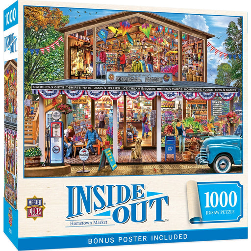 Inside Out - Hometown Market 1000 Piece Jigsaw Puzzle - for just $16.99! 