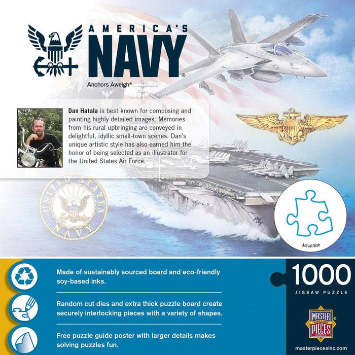 America's Navy - Anchors Away 1000 Piece Jigsaw Puzzle - for just $16.99! 