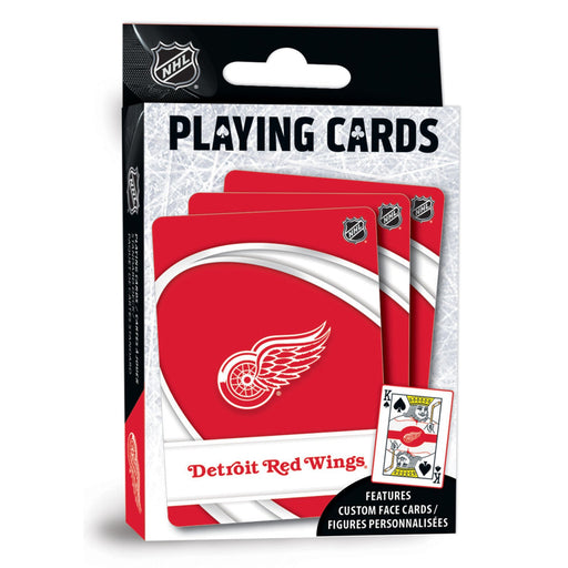 Detroit Red Wings Playing Cards - 54 Card Deck - Just $6.99! Shop now at Retro Gaming of Denver