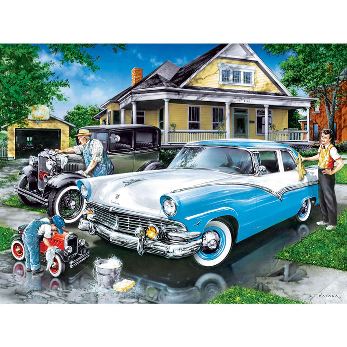 Family Time - Three Generations 400 Piece Jigsaw Puzzle - Just $14.99! Shop now at Retro Gaming of Denver