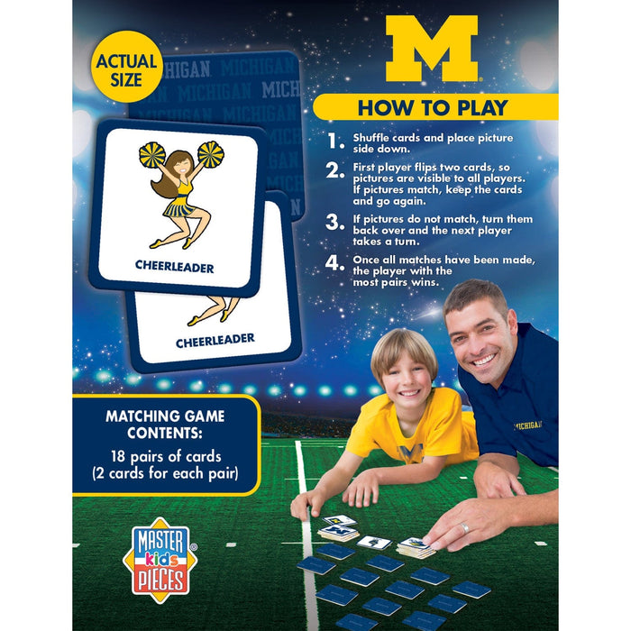 Michigan Wolverines Matching Game - for just $12.99! 