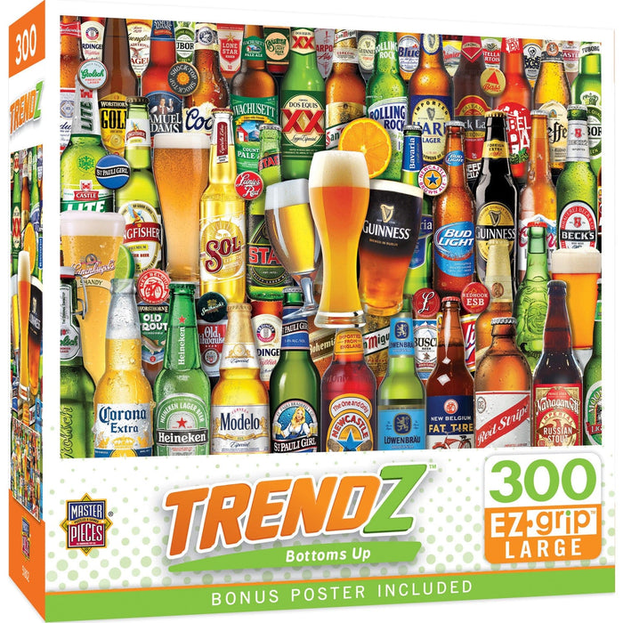 Trendz - Bottoms Up 300 Piece EZ Grip Jigsaw Puzzle - for just $14.99! 
