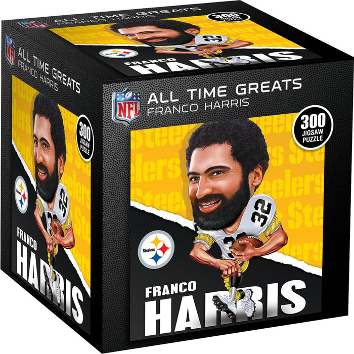 Pittsburgh Steelers All-Time Greats - Franco Harris 300 Piece Jigsaw Puzzle - for just $9.99! 