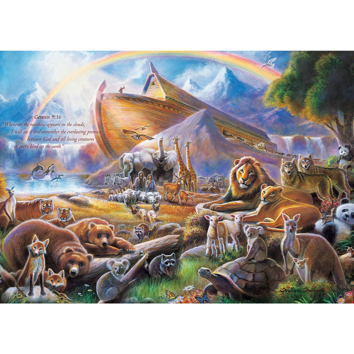 Noah's Ark 500 Piece Jigsaw Puzzle - Just $14.99! Shop now at Retro Gaming of Denver