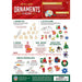 12 Holiday Ornaments Wood Craft & Paint Kit - for just $24.99! 