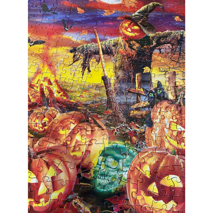 Glow in the Dark - All Hallow's Eve 500 Piece Jigsaw Puzzle - Just $14.99! Shop now at Retro Gaming of Denver