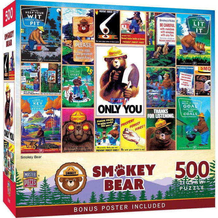 Smokey Bear National Parks 500 Piece Jigsaw Puzzle - for just $14.99! 