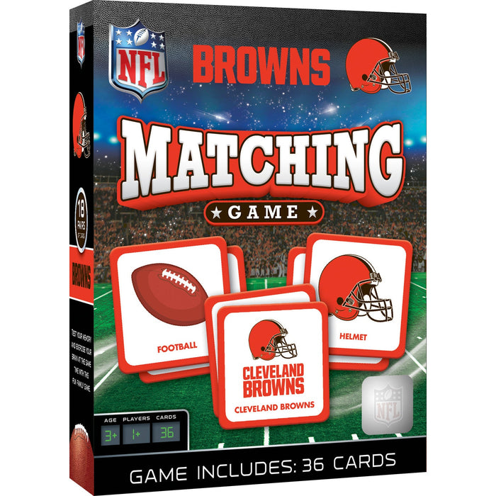 Cleveland Browns Matching Game - Just $12.99! Shop now at Retro Gaming of Denver