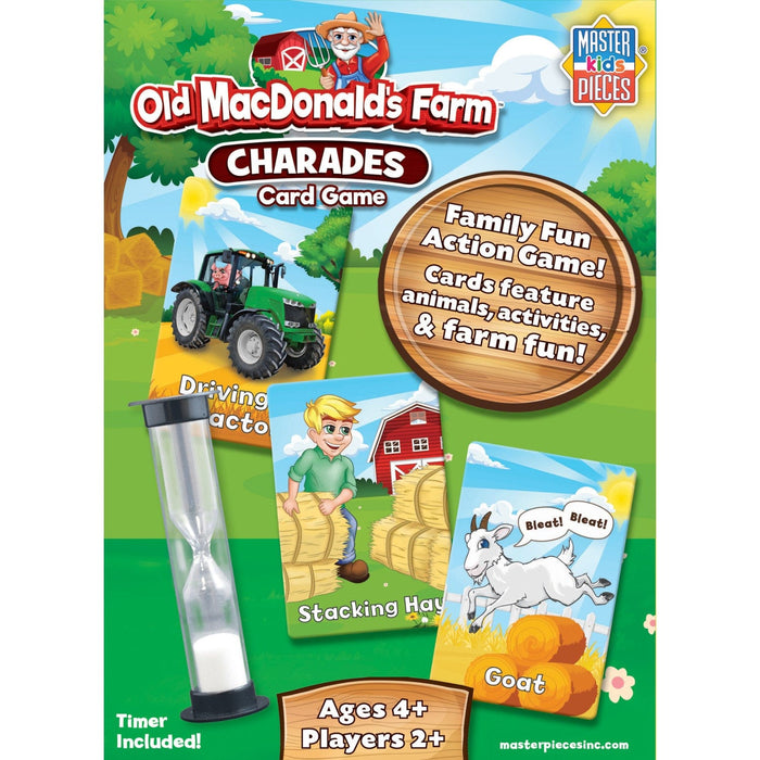 Old MacDonald's Farm Charades Card Game - for just $9.99! 