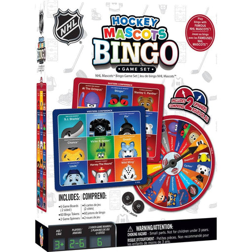 NHL - Mascots Bingo Game - for just $14.99! 