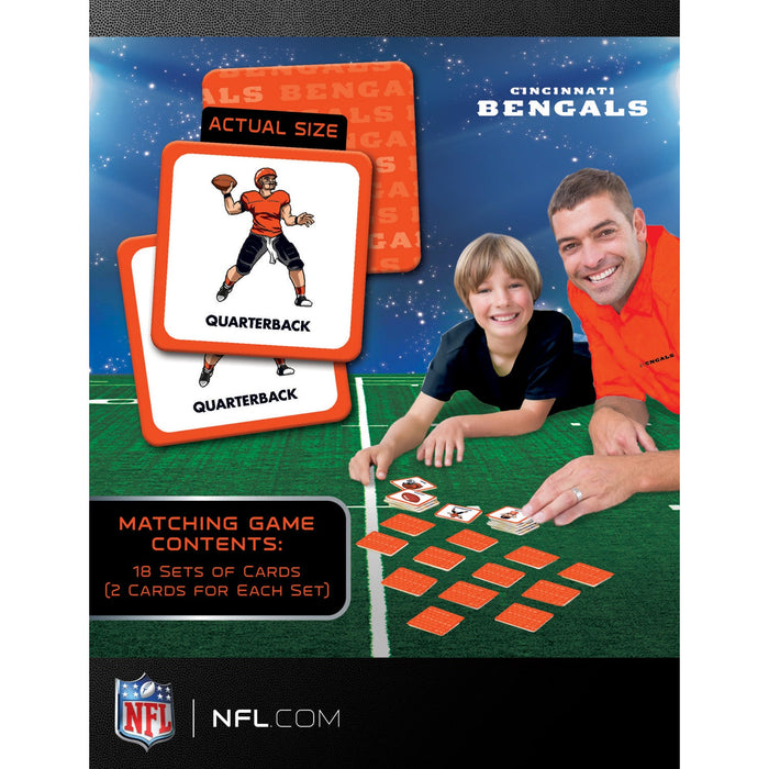 Cincinnati Bengals Matching Game - Just $12.99! Shop now at Retro Gaming of Denver