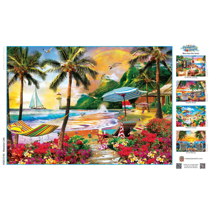Paradise Beach - Hawaiian Life 500 Piece Jigsaw Puzzle - for just $14.99! 