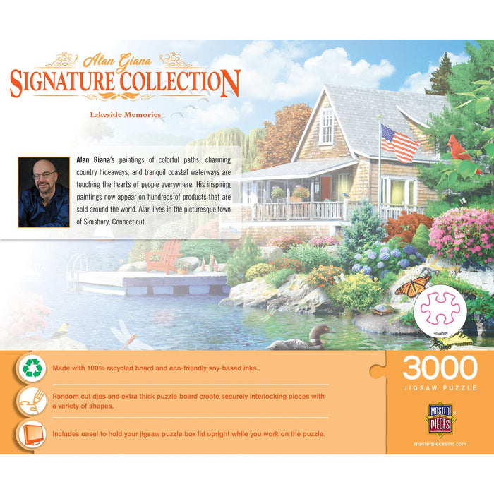 Signature Collection - Lakeside Memories 3000 Piece Jigsaw Puzzle - Just $29.99! Shop now at Retro Gaming of Denver