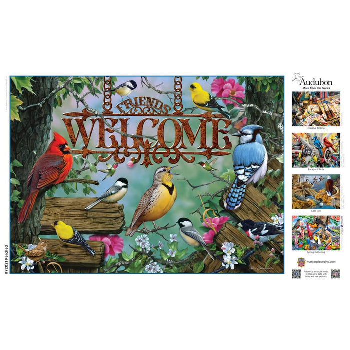 Audubon - Perched 1000 Piece Jigsaw Puzzle - for just $16.99! 