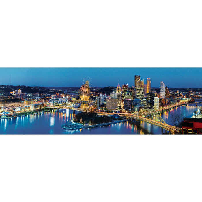 Pittsburgh, Pennsylvania 1000 Piece Panoramic Jigsaw Puzzle - for just $19.99! 
