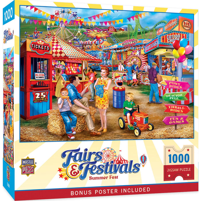 Fairs & Festivals - Summer Fest 1000 Piece Jigsaw Puzzle - Just $16.99! Shop now at Retro Gaming of Denver