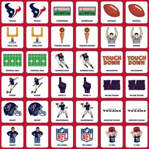 Houston Texans Matching Game - Just $7.79! Shop now at Retro Gaming of Denver