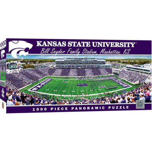 Kansas State Wildcats - 1000 Piece Panoramic Jigsaw Puzzle - Just $19.99! Shop now at Retro Gaming of Denver