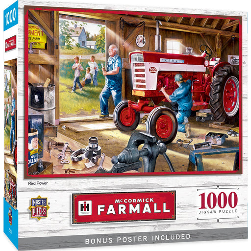 Farmall - Red Power 1000 Piece Jigsaw Puzzle - Just $16.99! Shop now at Retro Gaming of Denver