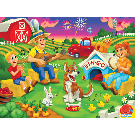 B-I-N-G-O - 24 Piece Sound Jigsaw Puzzle - Just $16.99! Shop now at Retro Gaming of Denver