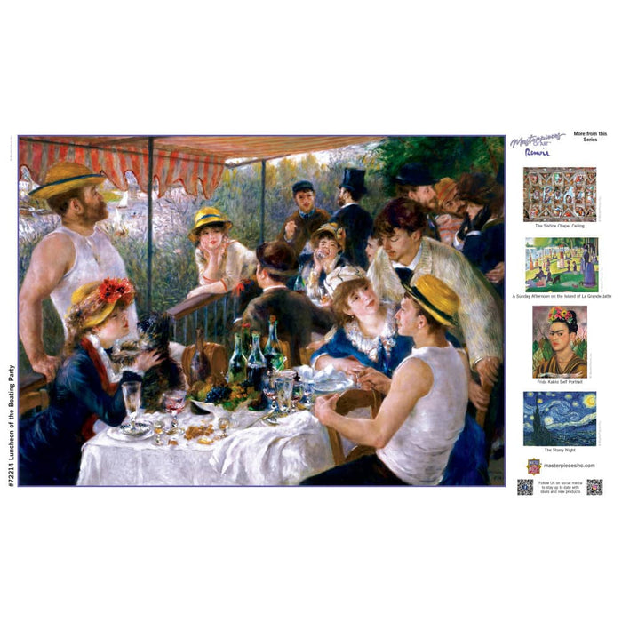 MasterPieces of Art - Luncheon of the Boating Party 1000 Piece Jigsaw Puzzle - for just $16.99! 