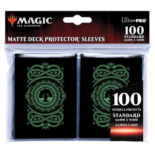Magic: the Gathering -  Mana 7 Forest Deck Protector Sleeves (100ct) - for just $15.99! 