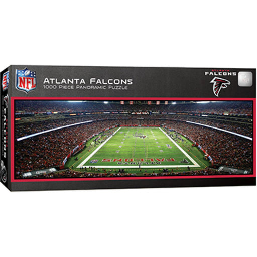 Atlanta Falcons - 1000 Piece Panoramic Jigsaw Puzzle - End View - Just $19.99! Shop now at Retro Gaming of Denver