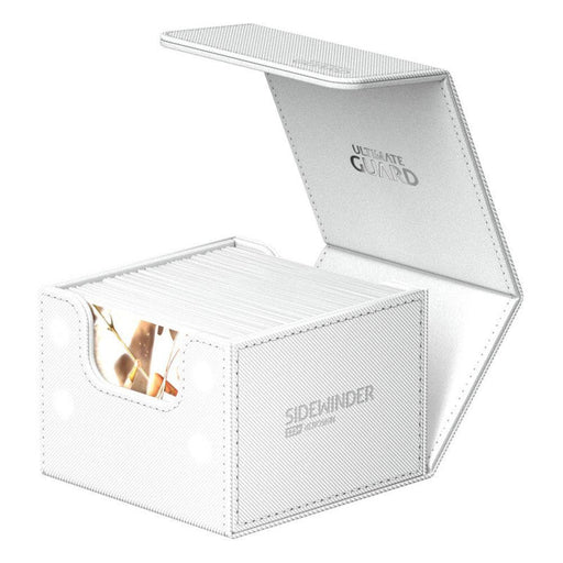 Ultimate Guard Sidewinder 133+ Xenoskin - White - Premium Deck Box - for just $24.99! 