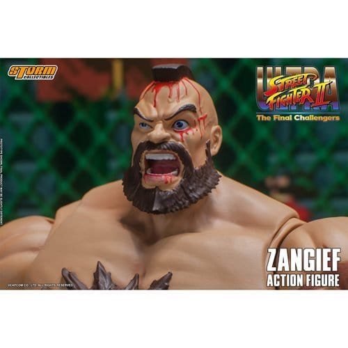 Ultimate Street Fighter II: The Final Challenger Zangief 1:12 Scale Action Figure - Just $124.70! Shop now at Retro Gaming of Denver