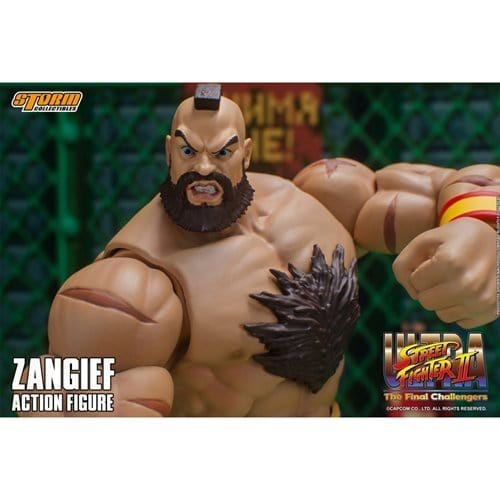 Ultimate Street Fighter II: The Final Challenger Zangief 1:12 Scale Action Figure - Just $124.70! Shop now at Retro Gaming of Denver