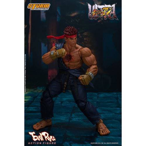 Ultimate Street Fighter IV Evil Ryu 1:12 Scale Action Figure - Just $97.89! Shop now at Retro Gaming of Denver