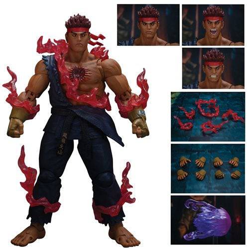 Ultimate Street Fighter IV Evil Ryu 1:12 Scale Action Figure - Just $97.89! Shop now at Retro Gaming of Denver