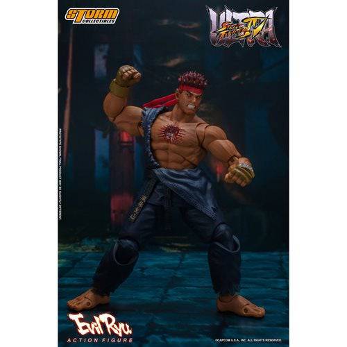 Ultimate Street Fighter IV Evil Ryu 1:12 Scale Action Figure - Just $97.89! Shop now at Retro Gaming of Denver