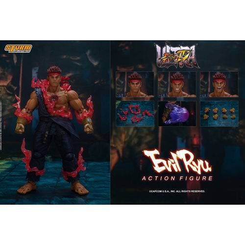 Ultimate Street Fighter IV Evil Ryu 1:12 Scale Action Figure - Just $97.89! Shop now at Retro Gaming of Denver