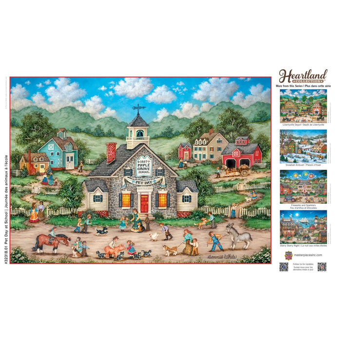 Heartland - Pet Day at School 500 Piece Jigsaw Puzzle - for just $14.99! 