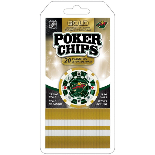 Minnesota Wild 20 Piece Poker Chips - for just $6.99! 