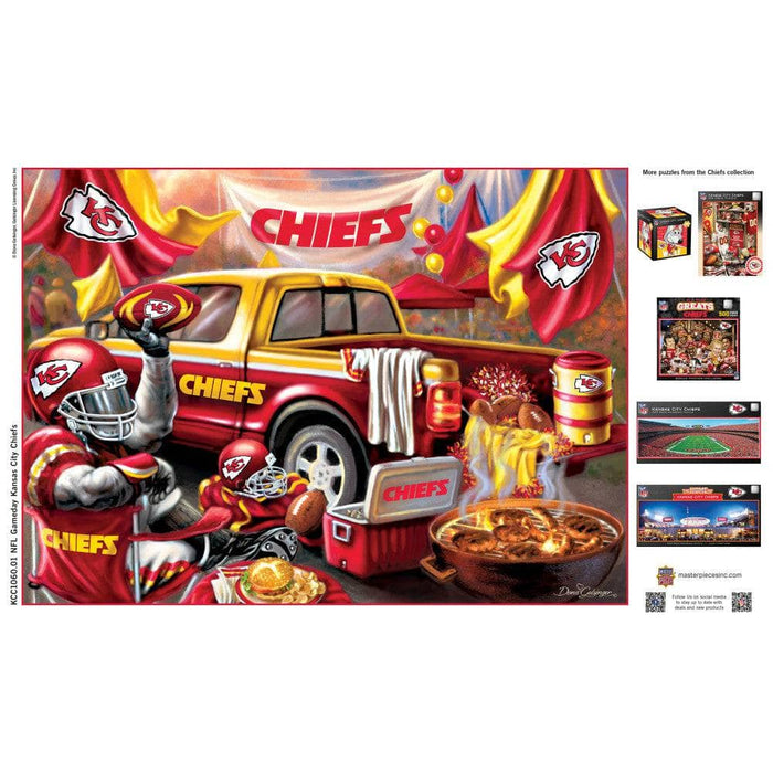 Kansas City Chiefs - Gameday 1000 Piece Jigsaw Puzzle - for just $19.99! 