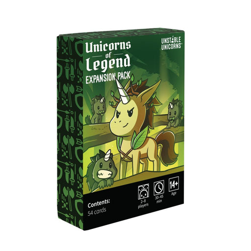 Unstable Unicorns: Unicorns of Legend Expansion - for just $17.99! 