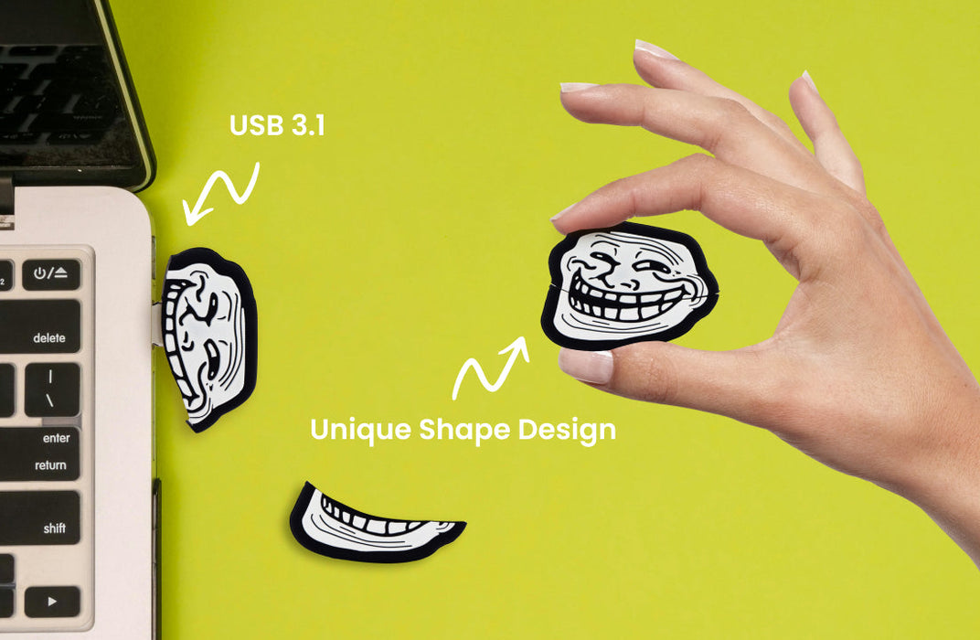 Troll Face USB 2.0 Flash Drive - for just $5.99! 