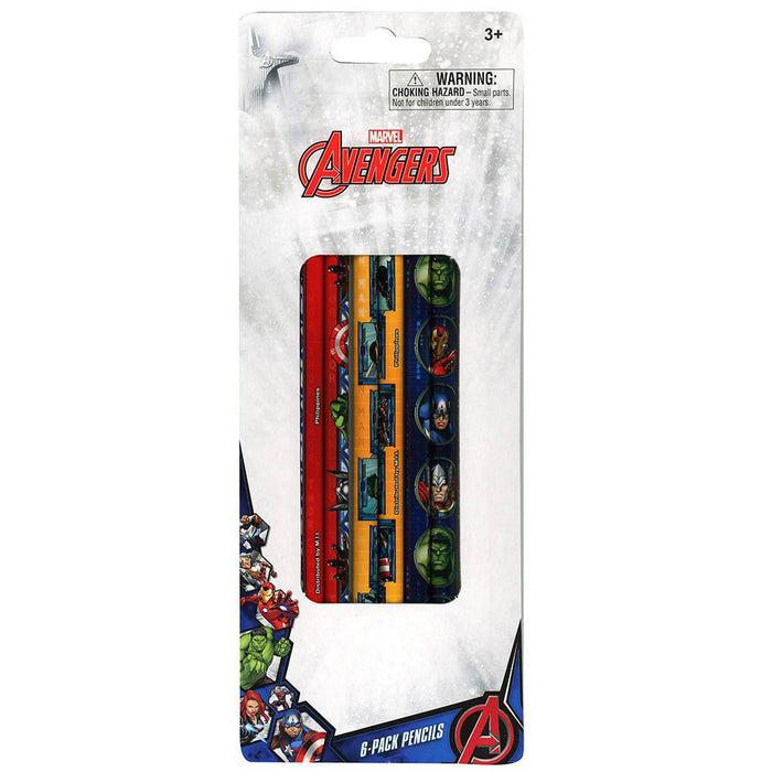 Avengers 6 Pack Pencil on blister card - Just $2.99! Shop now at Retro Gaming of Denver