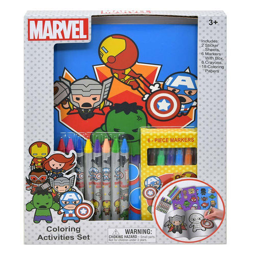 Avengers Kawaii Coloring Activity Set in window box - Just $7.99! Shop now at Retro Gaming of Denver