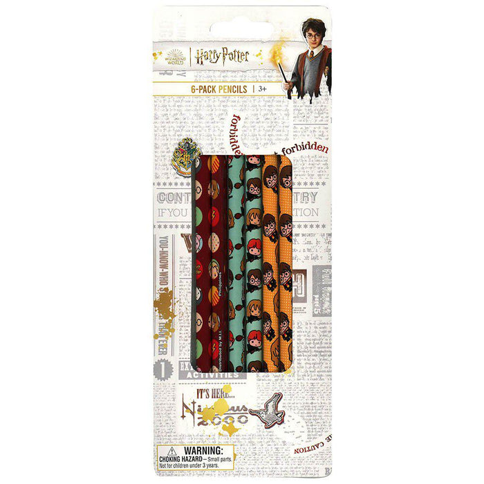 Harry Potter 6 Pack Pencil on blister - Just $2.99! Shop now at Retro Gaming of Denver