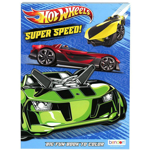 Hot Wheels 80 Page Coloring Book - Just $1.99! Shop now at Retro Gaming of Denver