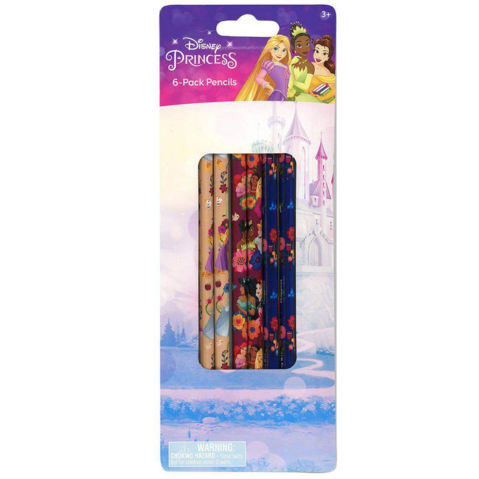 Princess 6 Pack Pencil on blister card - Just $2.99! Shop now at Retro Gaming of Denver