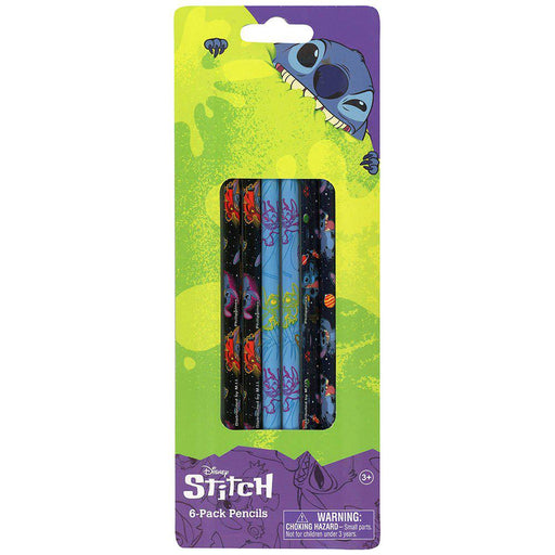 Stitch 6 Pack Pencil on blister card - Premium Arts & Crafts - Just $2.99! Shop now at Retro Gaming of Denver